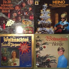 20 LPs WEIHNACHTEN Schallplatten Sammlung Plattensammlung Vinyl 60er bis 80er