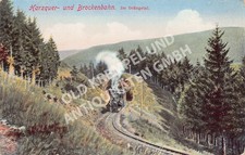 AK Postkarte Harzquer- und