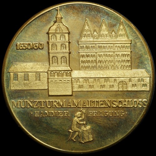 Helmut könig tombak medaille - helmut, kÖnig: