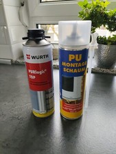PURLOGIC® 1K Montageschaum, Pistolenschaum 500ml Betongrau