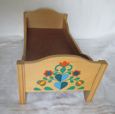 Altes großes bett holz - altes,