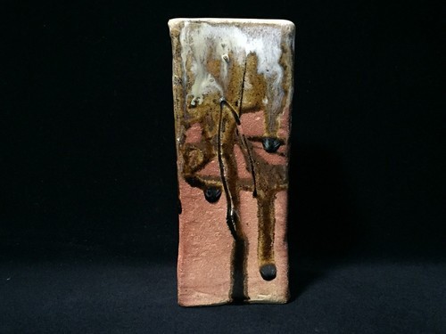 Kleine shigaraki vase mit - kleine,