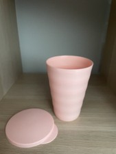 Tupperware Junge Welle Becher 500 ml Mit Deckel Lachs Neu