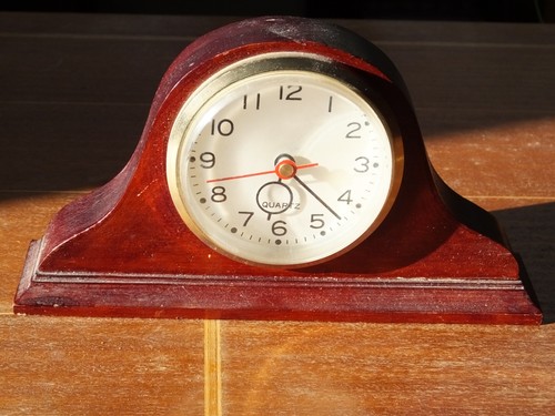 Kleine kamin uhr holz - kamin, quartz