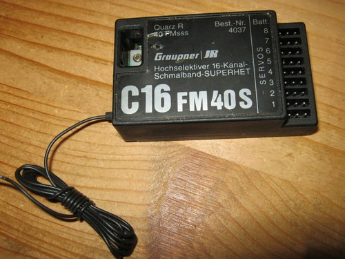 Empfänger graupner 40 - c,