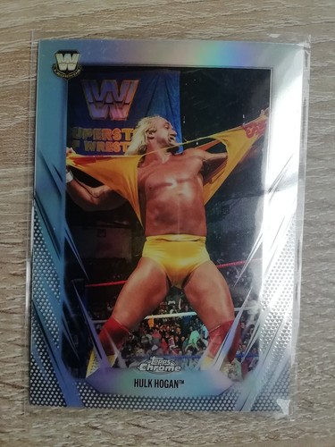 Hulk hogan wwe topps chrome - hulk,