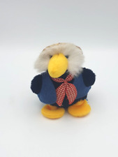 Nici Plüsch Plüschtier Rabe Sam mit Strohhut ca. 13 cm Stofftier Vogel Adler ✅