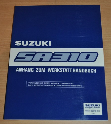 Suzuki swift sa310 anhang - suzuki,