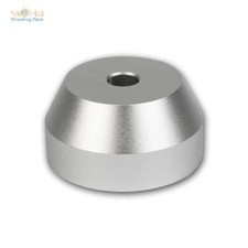 Mittelstück für 7" Singles, Aluminium Puck Asp1, Schallplatten Einsatz / Adapter