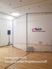 Lasergaze weiß - 5m, 3m