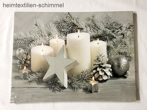 Led bild wandbild - led,