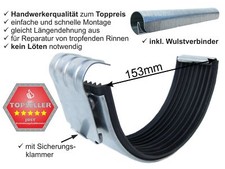 Zink Rinnenverbinder für