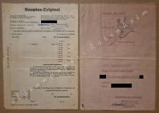 Rosenheim Endorf-Hemhof Bauplan Bauzeichnung Bienenhaus 2 Belege 1950