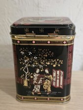 Vintage Chinese Tea Tin Caddy