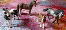 4 Schleich diverse Pferde