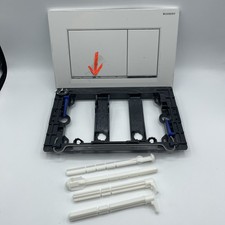 Geberit Sigma 30 WC Betätigungsplatte Drückerplatte weiß/chrom 115883KJ1