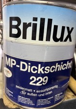 3 Liter Brillux 2 K Aqua Seidenmattlack 2388 Farbton Siehe Deckel  V.I.P
