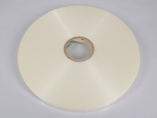 1x Rolle Polyester Umreifungsband 75mm Kern, 20mm Breite, Verpackungsband, Weiß