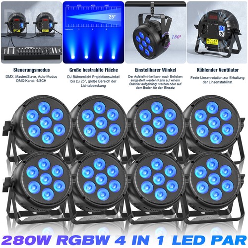 8stk 280w led - led, par
