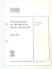 Ersatzteilliste Sachs Hercules