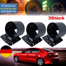 3x 52mm 2"Instrumentenhalter Aufbau Halterung für Zusatzinstrumente Turbo Boost