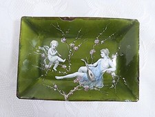 Jugendstil emaille wandbild - jugendstil,