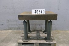 Schweißtisch Stahltisch Richttisch Werktisch aus alter Anreißplatte 40270