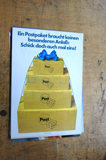 Plakat Post Postpaket Schick mal eins!? 1982 Original DIN A2 TOP*