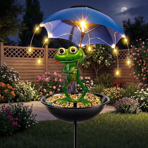 Solar frosch led - solar, lampe