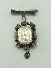 Brosche Silber Lamm Gottes