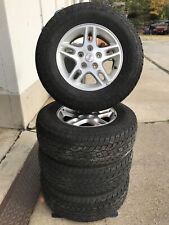 4x 245/70R16 111H TOYO A/T OPEN COUNTRY M+S AUF 7x16 ALUFELGEN 5x127 GEBRAUCHT