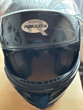 motorradhelm klapphelm  schwarz grösse L 59-60