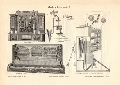 Klavierspielapparate ii - +,
