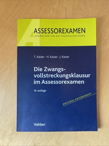 Die zivilgerichtsklausur - zivilgerichtsklausur, im