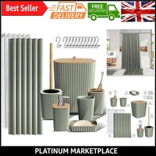 Salbeigrün Badaccessoires Set