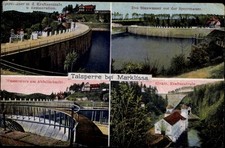 Ak Leśna Marklissa Schlesien, Talsperre bei  Stauwasser,... - 4846835