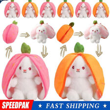 Hase Plüschtier Kaninchen Hase Puppe Plüschhase mit Karotte/Erdbeere Stofftier