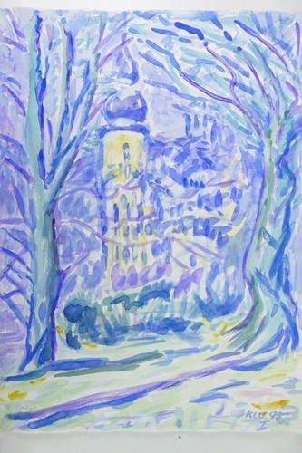 Wilhelm klußmann aquarell - wilhelm,