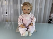 Künstlerpuppe Sammler Kantja Schneider und Ruth Kunz Vinyl Puppe 54 cm. Top Zust