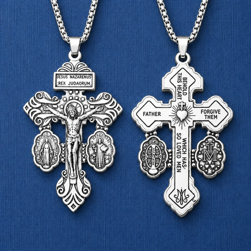Silber begnadigung kruzifix - silber,