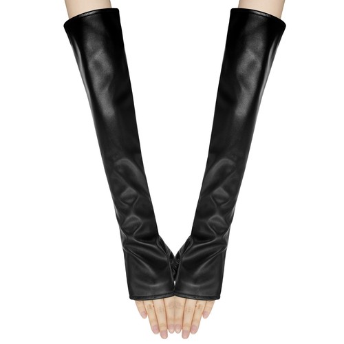 Fingerlose lederhandschuhe - fingerlose,