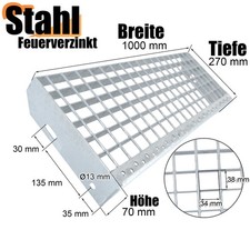 Metallstufe Treppenstufe