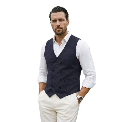 Herren jahrgang anzug weste - herren,
