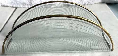 Servietten-Briefständer-Glas