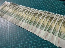 24 x 5 DM Schein 1980 Banknote