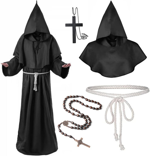 Mönch kostüm herren robe - mönch,
