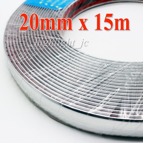 Chrom zierleiste 20mm 15m - 20mm,