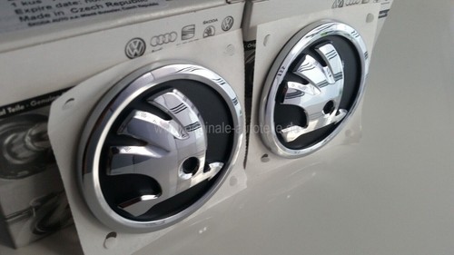 Original skoda emblem - emblem, vorne