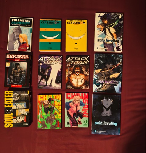 Manga set deutsch - set, 12
