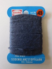 Stopfgarn Stopfwolle Garn Nähgarn Beilaufgarn Nähen Basteln lilagrau lila grau